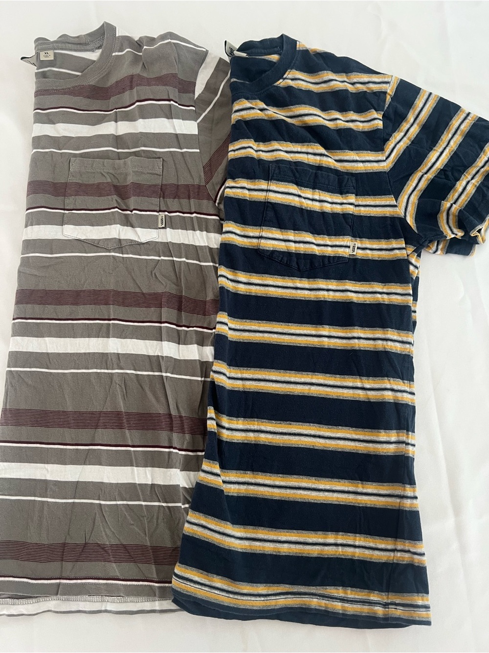 Vans striped t shirts